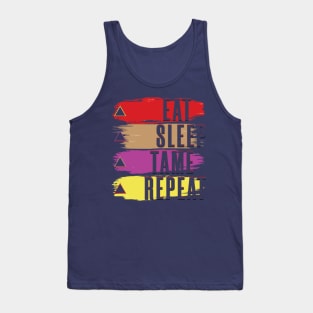 Eat Sleep Tame Repeat Tank Top